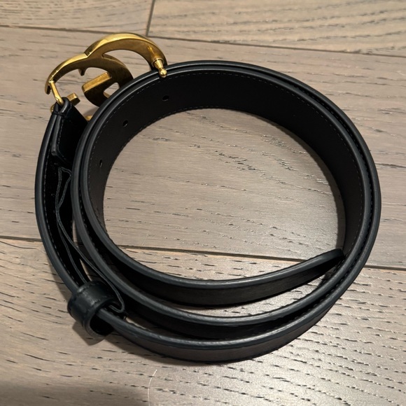 Gucci GG Marmont Black Belt Sz Medium - Picture 5 of 7